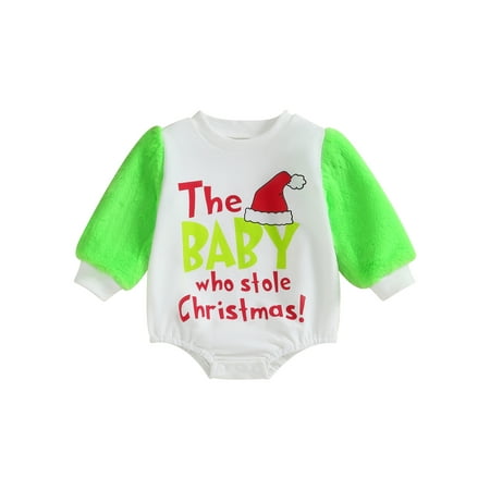 Toddler Baby Sweatshirt Rompers Christmas Santa/Letter Print Long Sleeve Hoodie Jumpsuit for Newborn Infant Cute Clothes
Toddler Baby Sweatshirt Rompers Christmas Santa/Letter Print Long Sleeve Hoodie Jumpsuit for Newborn Infant Cute Clothes