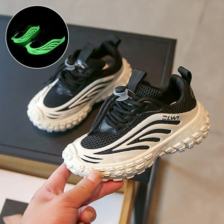 Uinagy Fashion All Season Children Boys Girls Sports Shoes Luminous Shoes Flat Thick Bottom Lightweight Non Mesh Upper Breathable and Comfortable
Uinagy Fashion All Season Children Boys Girls Sports Shoes Luminous Shoes Flat Thick Bottom Lightweight Non Mesh Upper Breathable and Comfortable