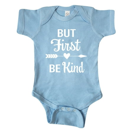 Inktastic But First Be Kind with Heart Arrow in White Gift Baby Boy or Baby Girl Bodysuit
Inktastic But First Be Kind with Heart Arrow in White Gift Baby Boy or Baby Girl Bodysuit