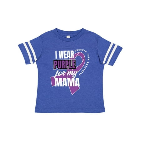 Inktastic Chronic Pain I Wear Purple For My Mama Gift Toddler Boy or Toddler Girl T-Shirt
Inktastic Chronic Pain I Wear Purple For My Mama Gift Toddler Boy or Toddler Girl T-Shirt