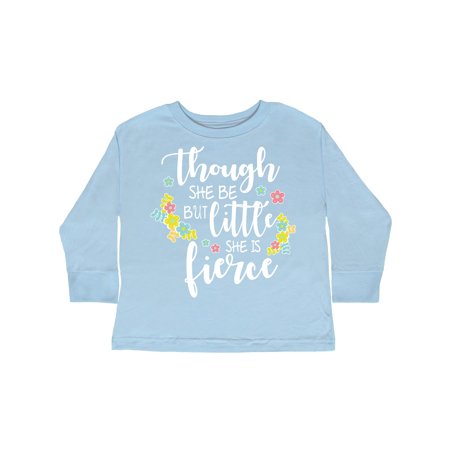 Inktastic Though She Be But Little She is Fierce Shakespeare Gift Toddler Toddler Girl Long Sleeve T-Shirt
Inktastic Though She Be But Little She is Fierce Shakespeare Gift Toddler Toddler Girl Long Sleeve T-Shirt