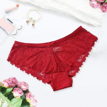Qazqa Women T Back Seamless Panties Thong Lace Sports Fitness Thin Cotton Crotch Women Transparent Panties Red M
Qazqa Women T Back Seamless Panties Thong Lace Sports Fitness Thin Cotton Crotch Women Transparent Panties Red M
