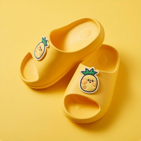 Daqian House Slippers for Kids on Clearance Summer Men s and Women s Baby Eva Soft Bottom Fruit Children Slippers Kids Slippers for Girls Yellow 16(24-25)
Daqian House Slippers for Kids on Clearance Summer Men s and Women s Baby Eva Soft Bottom Fruit Children Slippers Kids Slippers for Girls Yellow 16(24-25)