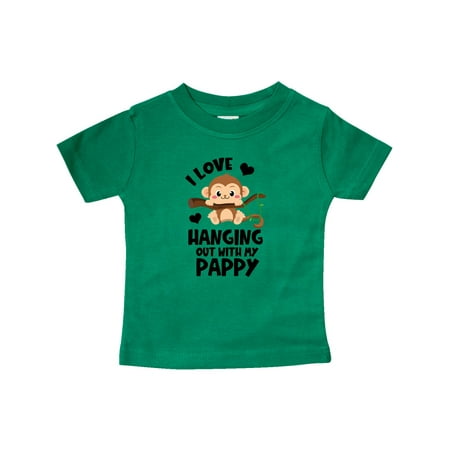 Inktastic Monkey I Love Hanging out with My Pappy Gift Baby Boy or Baby Girl T-Shirt
Inktastic Monkey I Love Hanging out with My Pappy Gift Baby Boy or Baby Girl T-Shirt