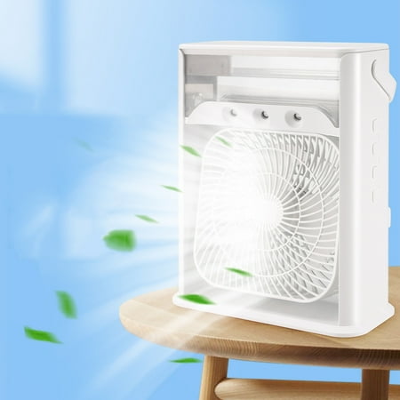 2023 Summer Savings Clearance! WJSXC Portable Personal Mini Air Cooler Super Quiet Desk Air Cooling Fan 7 Colors LED Light Three Head Spray Humidification Water 3-Speed Adjustment for Home Room White
2023 Summer Savings Clearance! WJSXC Portable Personal Mini Air Cooler Super Quiet Desk Air Cooling Fan 7 Colors LED Light Three Head Spray Humidification Water 3-Speed Adjustment for Home Room White