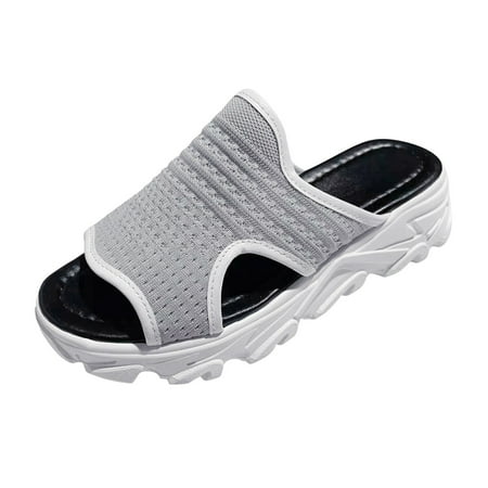 Youmylove Women Fashion Elegant Knitted Mesh Open Toe Thick Sole Sandals Summer Comfy Daily Simple Walking Footwears
Youmylove Women Fashion Elegant Knitted Mesh Open Toe Thick Sole Sandals Summer Comfy Daily Simple Walking Footwears