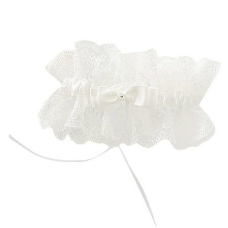Womens Sexy Ruffles Embroidery Floral Lace Thigh Garter Belt for Rhinestone Ribbon Bowknot Wedding Bride White Elastic Leg Ring Loop
Womens Sexy Ruffles Embroidery Floral Lace Thigh Garter Belt for Rhinestone Ribbon Bowknot Wedding Bride White Elastic Leg Ring Loop