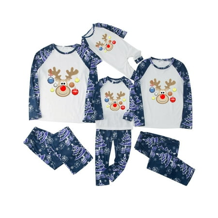 Dadaria Family Christmas Pajamas Parent-child Warm Christmas Set Printed Home Wear Pajamas Two-piece Mom Set Blue Women L
Dadaria Family Christmas Pajamas Parent-child Warm Christmas Set Printed Home Wear Pajamas Two-piece Mom Set Blue Women L