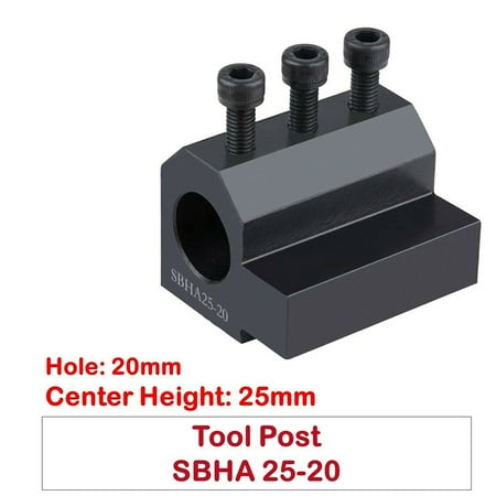 Quick Change 20mm 25mm 32mmSBHA Straight Shank Tool Post Holder Lathe CNC