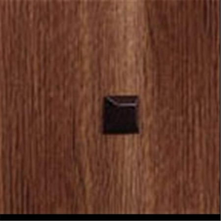 9561 0.5 in. Brown Vinyl Bump Pack of 6