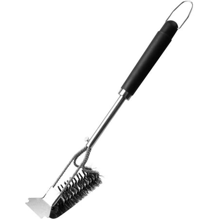 Grill Brush and Scraper Reinforced Stainless Steel Bristles Cleaning Tools Best Heavy Duty Outdoor Grill Brush kit for All Grill Types BBQ Grill Cleaner Brush with Handle
Grill Brush and Scraper Reinforced Stainless Steel Bristles Cleaning Tools Best Heavy Duty Outdoor Grill Brush kit for All Grill Types BBQ Grill Cleaner Brush with Handle