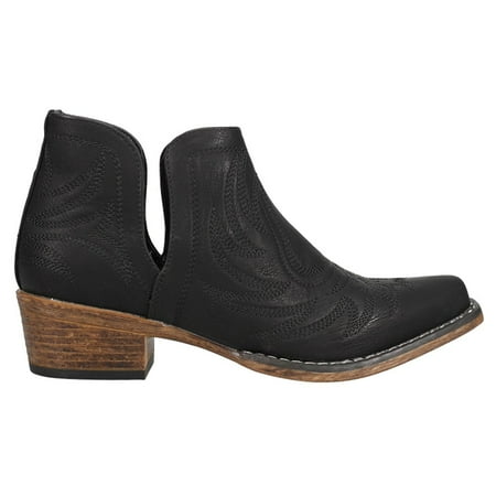 Roper Womens Ava Snip Toe Casual Boots Ankle Low Heel 1-2