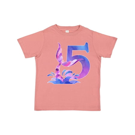 Inktastic 5th Birthday Mermaid Tail Gift Toddler Boy or Toddler Girl T-Shirt
Inktastic 5th Birthday Mermaid Tail Gift Toddler Boy or Toddler Girl T-Shirt
