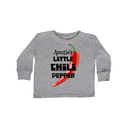 Inktastic Auntie s Little Chili Pepper Gift Toddler Boy or Toddler Girl Long Sleeve T-Shirt
Inktastic Auntie s Little Chili Pepper Gift Toddler Boy or Toddler Girl Long Sleeve T-Shirt