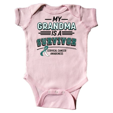 Inktastic My Grandma is a Survivor Cervical Cancer Awareness Gift Baby Boy or Baby Girl Bodysuit
Inktastic My Grandma is a Survivor Cervical Cancer Awareness Gift Baby Boy or Baby Girl Bodysuit
