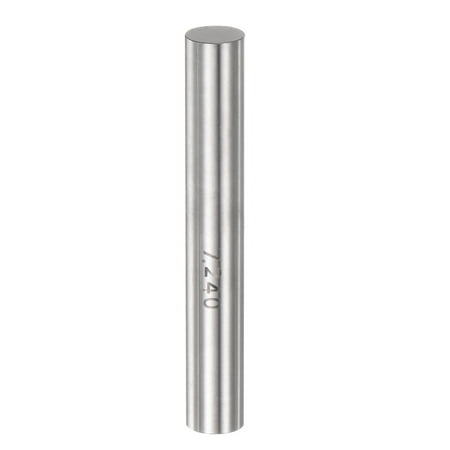 Go Plug Gage 7.24mm Gauge Diameter Gcr15 Bearing Steel 0.001mm Precision