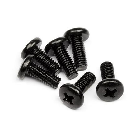 HPI Racing HPIZ613 M4 x 10 mm Binder Head Screw 6 Piece