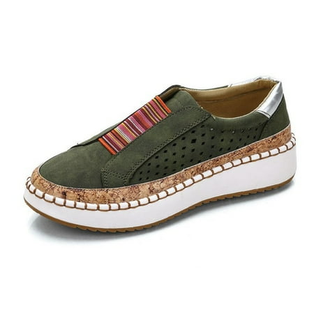 huanledash Women Faux Leather Elastic Band Round Toe Slip On Shoes Hollow Anti Skid Loafers
huanledash Women Faux Leather Elastic Band Round Toe Slip On Shoes Hollow Anti Skid Loafers