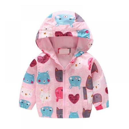 Uccdo Toddler Boys Girls Cartoon Printed Zipper Windbreaker Tops Kids Hooded Jackets Coats Outwear 1-6T
Uccdo Toddler Boys Girls Cartoon Printed Zipper Windbreaker Tops Kids Hooded Jackets Coats Outwear 1-6T