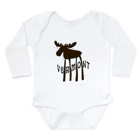 CafePress - Vermont Moose Body Suit - Long Sleeve Infant Bodysuit 
CafePress - Vermont Moose Body Suit - Long Sleeve Infant Bodysuit