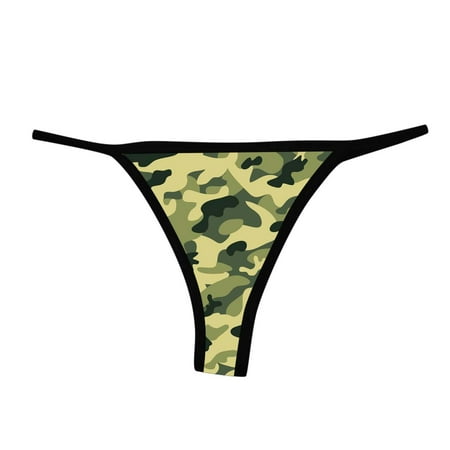 TAIAOJING Women Thong Funny Printing Plus Size Solid Color High Waist Underwear Panties Brief
TAIAOJING Women Thong Funny Printing Plus Size Solid Color High Waist Underwear Panties Brief