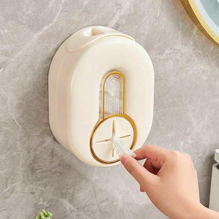 Xewsqmlo Wall-mounted Cling Film Storage Box Film Cover Storage Box for Kitchen Organizer
