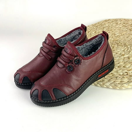 Cathalem Womens Snow Boots Size 11 Fashion Winter Women Snow Boots Flat Soles Soft Soles Non Slip Waterproof Fashion Boot Women Red 7
Cathalem Womens Snow Boots Size 11 Fashion Winter Women Snow Boots Flat Soles Soft Soles Non Slip Waterproof Fashion Boot Women Red 7