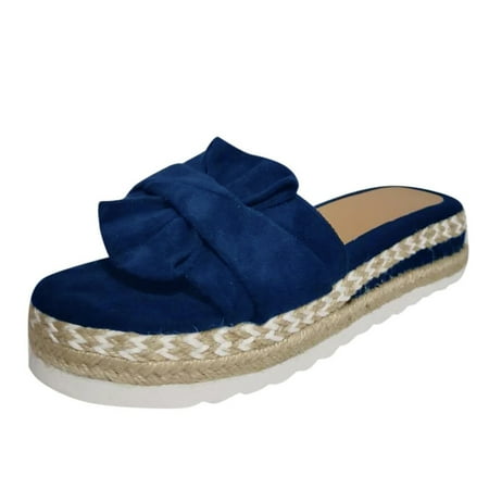 Breathable Toe Women s Summer Weave Flat Beach Shoes Open Slip On Sandals Bow Women s Sandals Braided Flat Bow Slip-On Open-Toe Airy Sandals Blue 8
Breathable Toe Women s Summer Weave Flat Beach Shoes Open Slip On Sandals Bow Women s Sandals Braided Flat Bow Slip-On Open-Toe Airy Sandals Blue 8