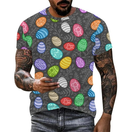Mens Easter Fashion Casual Digital 3D Printed T Shirt With Round Neck And Short Sleeves Work T Shirts Scrub Top
Mens Easter Fashion Casual Digital 3D Printed T Shirt With Round Neck And Short Sleeves Work T Shirts Scrub Top