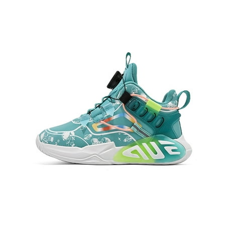 Fangasis Boys Sneakers Breathable Basketball Shoes Durable Running Shoe Boy Trainers Training Casual Sport Light Blue 2Y
Fangasis Boys Sneakers Breathable Basketball Shoes Durable Running Shoe Boy Trainers Training Casual Sport Light Blue 2Y