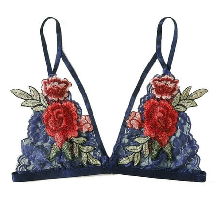 Gaiseeis New Women Sexy Lingerie Embroidered Applique Push Up Top Bra Bodysuit Underwear Blue M
Gaiseeis New Women Sexy Lingerie Embroidered Applique Push Up Top Bra Bodysuit Underwear Blue M