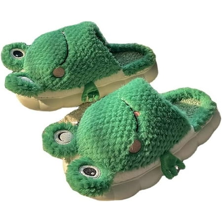PIKADINGNIS Frog Slippers Fuzzy Slippers Women Soft Plush Comfy Warm Fuzzy Home Slippers for Women and Men
PIKADINGNIS Frog Slippers Fuzzy Slippers Women Soft Plush Comfy Warm Fuzzy Home Slippers for Women and Men