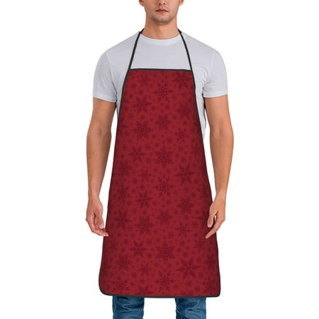 Gaeub Christmas Red Snowflakes Print Apron for Men and Women Waterproof Apron for Cooking Dishwashing Lab Butcher Dog Grooming
Gaeub Christmas Red Snowflakes Print Apron for Men and Women Waterproof Apron for Cooking Dishwashing Lab Butcher Dog Grooming