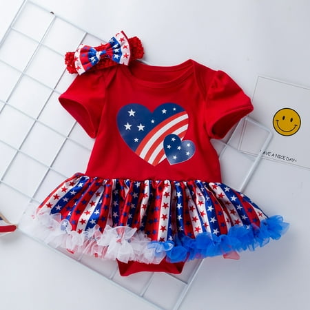 RPVATI Newborn Infant Toddler Baby Clothes Short Sleeve 4th of July T Shirts + Set 2 Pieces Summer Outfits Set
RPVATI Newborn Infant Toddler Baby Clothes Short Sleeve 4th of July T Shirts + Set 2 Pieces Summer Outfits Set