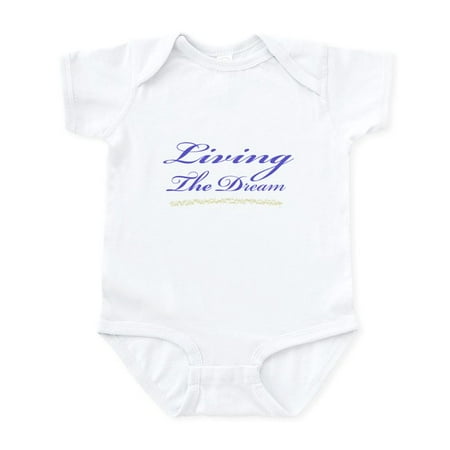 CafePress - Living The Dream Stars Infant Bodysuit - Baby Light Bodysuit Size Newborn - 24 Months
CafePress - Living The Dream Stars Infant Bodysuit - Baby Light Bodysuit Size Newborn - 24 Months