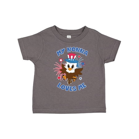 Inktastic 4th of July My Nonna Loves Me Cute Patriotic Baby Eagle Gift Toddler Boy or Toddler Girl T-Shirt
Inktastic 4th of July My Nonna Loves Me Cute Patriotic Baby Eagle Gift Toddler Boy or Toddler Girl T-Shirt