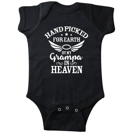 Inktastic Handpicked for Earth By My Grampa in Heaven with Angel Wings Gift Baby Boy or Baby Girl Bodysuit
Inktastic Handpicked for Earth By My Grampa in Heaven with Angel Wings Gift Baby Boy or Baby Girl Bodysuit