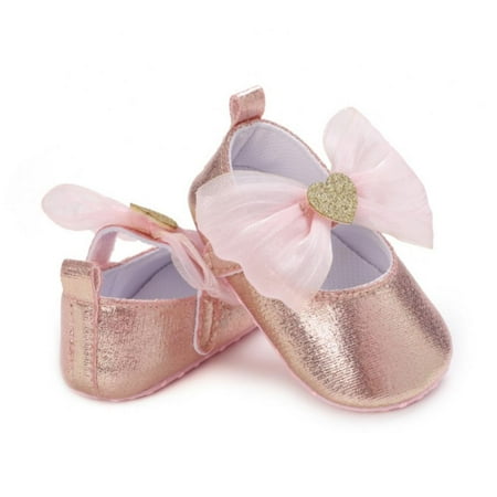 0-18M Baby Girl Shoes Infant Toddler Walking Shoes Soft Sole Princess Mary Jane Flats with Knotbow Prewalkers Wedding Crib Dress Shoes 6-12 Months
0-18M Baby Girl Shoes Infant Toddler Walking Shoes Soft Sole Princess Mary Jane Flats with Knotbow Prewalkers Wedding Crib Dress Shoes 6-12 Months