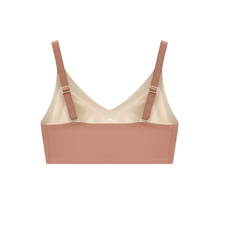 Cathalem Women Strapless Bra Womens Bra Comfortable Underwire Bra with Detachable Chest Pad plus Size Sports Bra for Women Underwear Pink Large
Cathalem Women Strapless Bra Womens Bra Comfortable Underwire Bra with Detachable Chest Pad plus Size Sports Bra for Women Underwear Pink Large