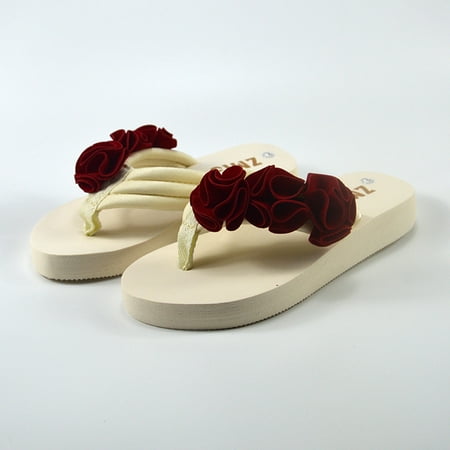 STEADY Women s Fashion Casual All-purpose Hermitage Flower-cake Slippers Shoes Red / 40
STEADY Women s Fashion Casual All-purpose Hermitage Flower-cake Slippers Shoes Red / 40