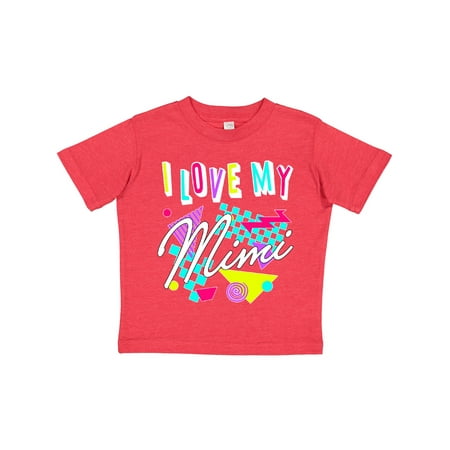 Inktastic I Love My Mimi- 80s Retro Style Gift Toddler Boy or Toddler Girl T-Shirt
Inktastic I Love My Mimi- 80s Retro Style Gift Toddler Boy or Toddler Girl T-Shirt