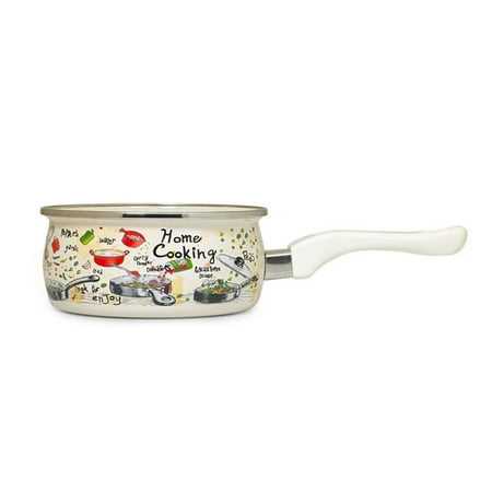 Kitchenware Cooking Pot Gourmet Enameled Steel Saucepan Cooking Pans 54.1 oz (1.6 L) Cookware
Kitchenware Cooking Pot Gourmet Enameled Steel Saucepan Cooking Pans 54.1 oz (1.6 L) Cookware