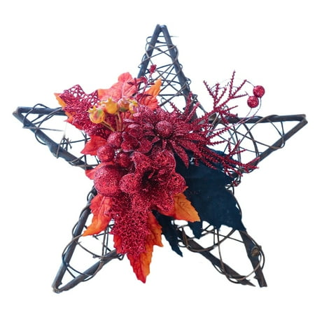 HEVIRGO Halloween Pendant Halloween Star Artificial Pumpkin Maple Leaf Rattan Pendant Home Party Ornament
HEVIRGO Halloween Pendant Halloween Star Artificial Pumpkin Maple Leaf Rattan Pendant Home Party Ornament