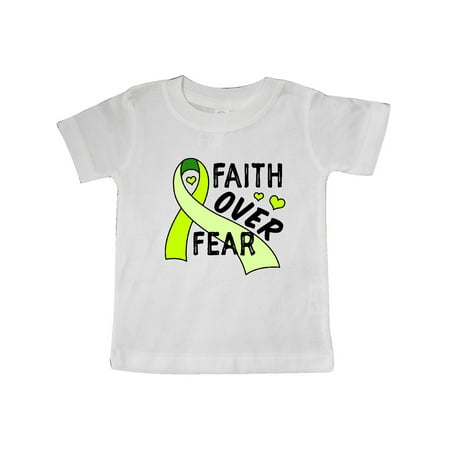 Inktastic Lymphoma Awareness Faith Over Fear with Hearts Gift Baby Boy or Baby Girl T-Shirt
Inktastic Lymphoma Awareness Faith Over Fear with Hearts Gift Baby Boy or Baby Girl T-Shirt