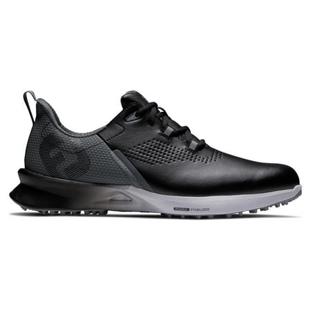 

FootJoy Men s FJ Fuel Golf Shoes 55451 - Black/Charcoal - 10 - X-Wide