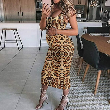 CHMORA Summer Casual Round Neck Sleeveless Printing Maternity Long Skirt Vest Dress maternity clothes
CHMORA Summer Casual Round Neck Sleeveless Printing Maternity Long Skirt Vest Dress maternity clothes