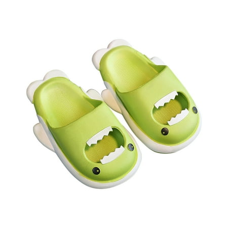 Kids Slippers For Boys Girls Children s Shoes Three-dimensional Cartoon Non-slip Soft-soled Slippers Green 4-5 Years
Kids Slippers For Boys Girls Children s Shoes Three-dimensional Cartoon Non-slip Soft-soled Slippers Green 4-5 Years