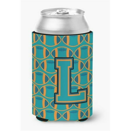 Letter L Football Aqua Orange & Marine Blue Can or Bottle Hugger
Letter L Football Aqua Orange & Marine Blue Can or Bottle Hugger