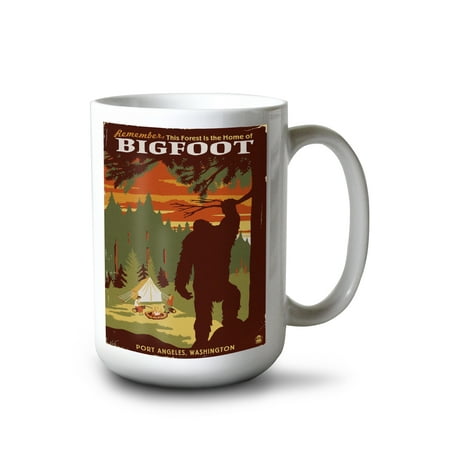 15 fl oz Ceramic Mug Port Angeles Washington Home of Bigfoot Dishwasher & Microwave Safe
15 fl oz Ceramic Mug Port Angeles Washington Home of Bigfoot Dishwasher & Microwave Safe