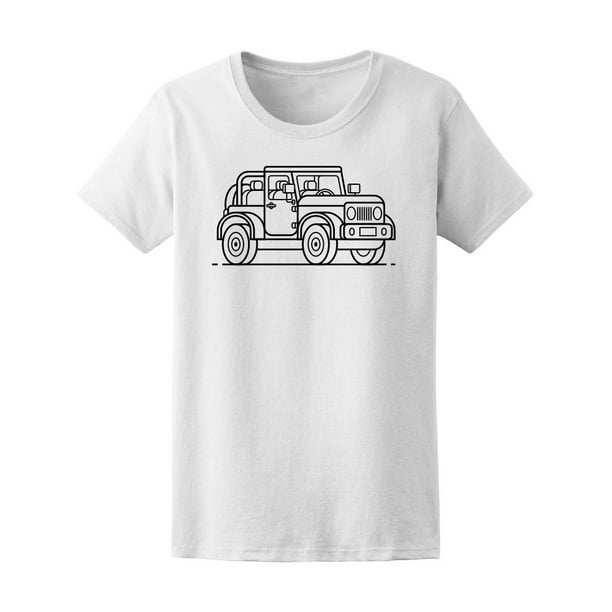 Cool Wild Safari Adventure Jeep Tee Women's -Image by Shutterstock